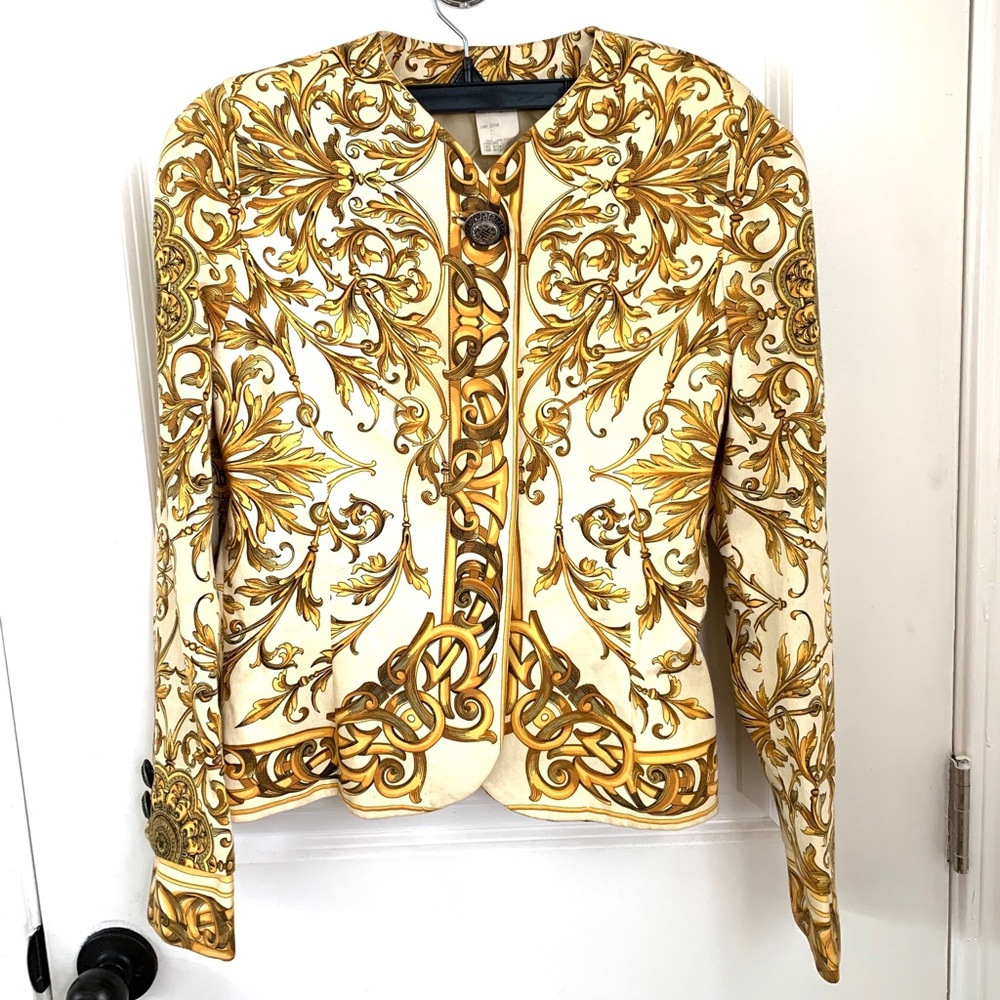 VTG 92’ Gianni Versace Couture Baroque Jacket